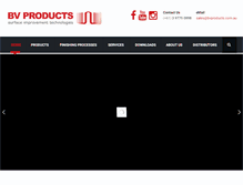 Tablet Screenshot of bvproducts.com.au